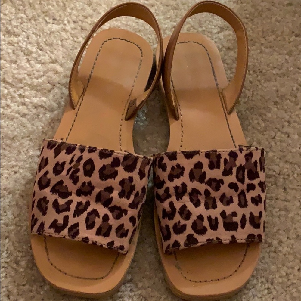 Forever 21 Cheetah Sandals